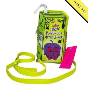 Betsey Johnson "Poisonous Apple" Juice Box Bag